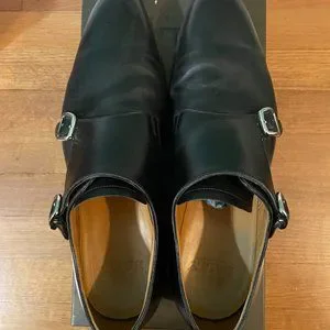 Bally | Shoes | Mens Bally Black Leather Double Monk Strap  display picture 1